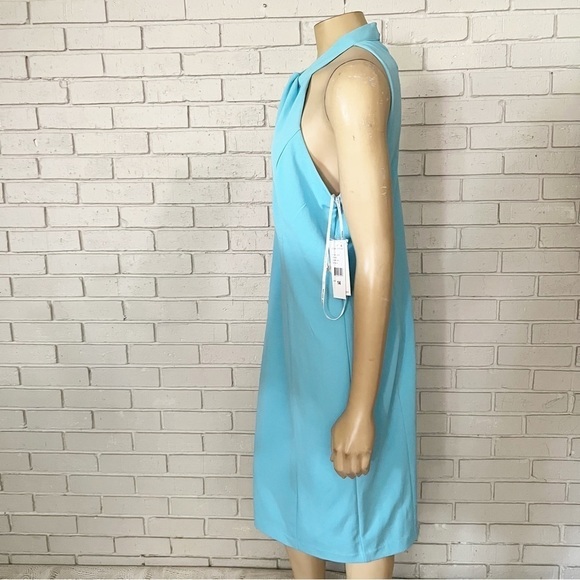 Julia Jordan Women’s Halter-Neck Sleeveless Sheath Dress - Picture 6 of 9